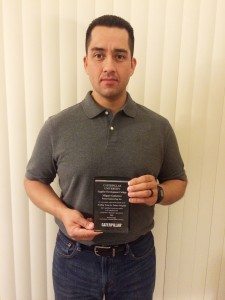 Weld Excellence Award - Miguel Gutierrez - Welding Inspector